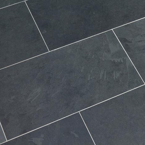 Carrelage anthracite rectangulaire