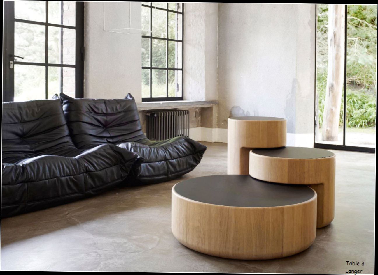 Table basse gigogne contemporaine