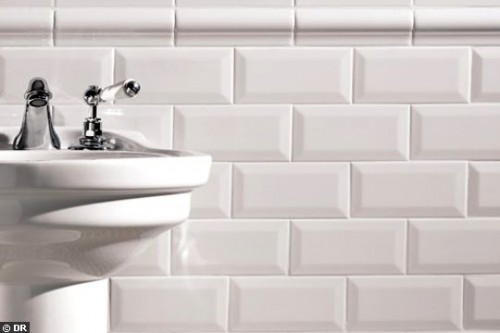 Carrelage blanc style metro