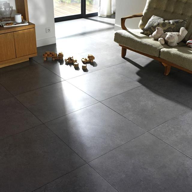Carrelage anthracite clair