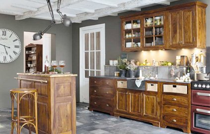 Idee deco cuisine en chene