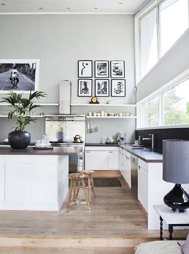 Peinture pour cuisine blanche