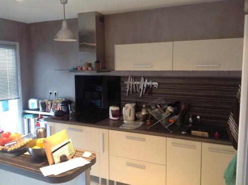 Couleur mur cuisine taupe