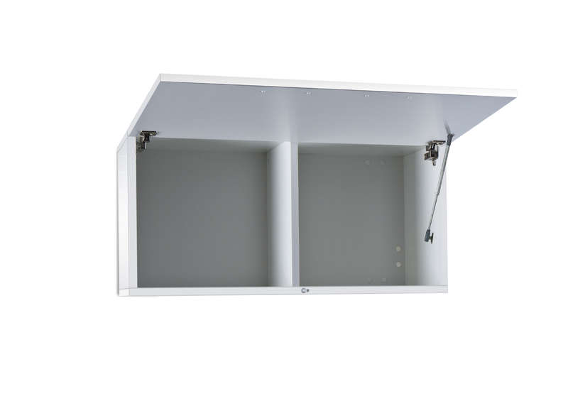 Meuble haut de cuisine laqué blanc