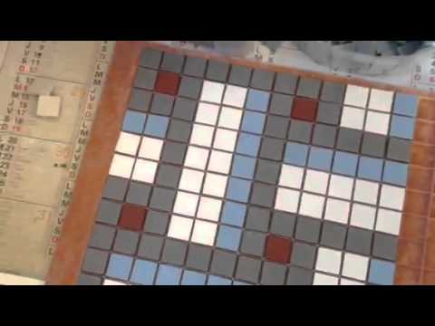 Carrelage mosaique motif