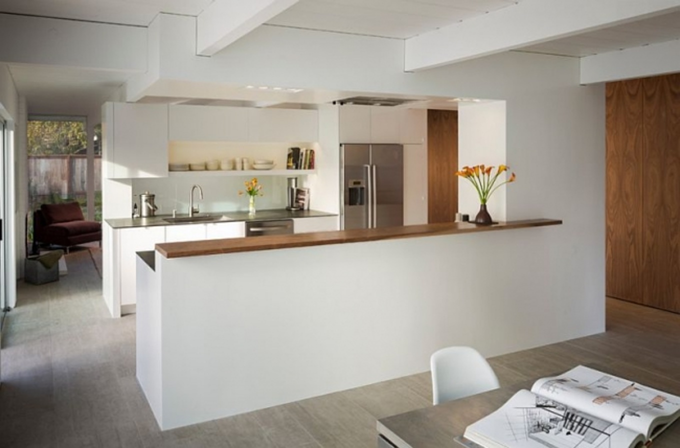 Modele de cuisine ouverte sur salle a manger