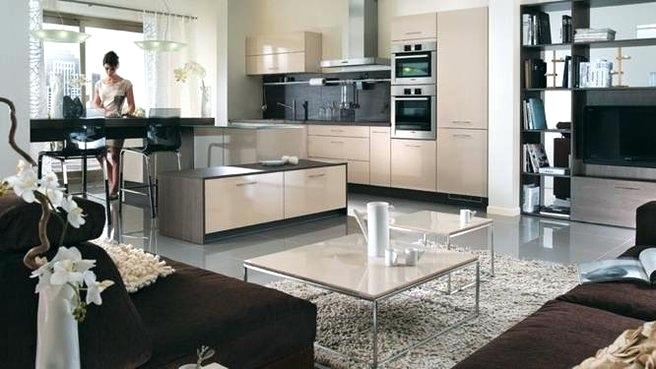 Idee deco cuisine ouverte salon