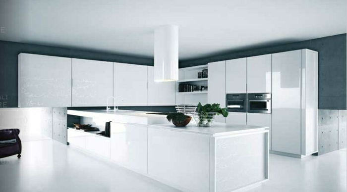 Idee deco cuisine blanc