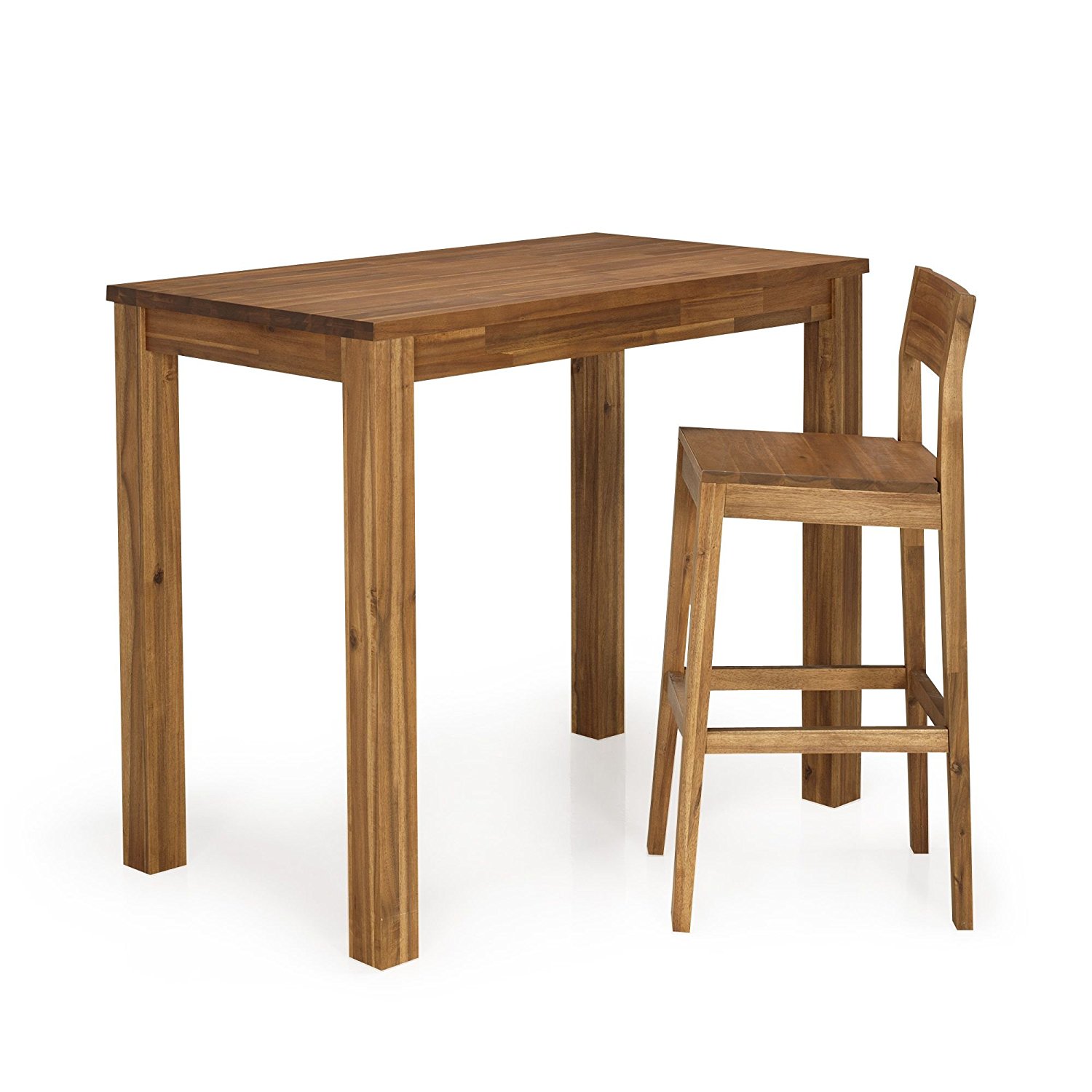Table haute bois cuisine