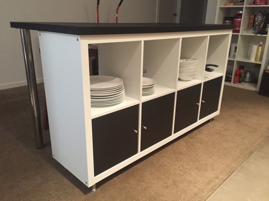 Meuble cuisine avec plan de travail ikea