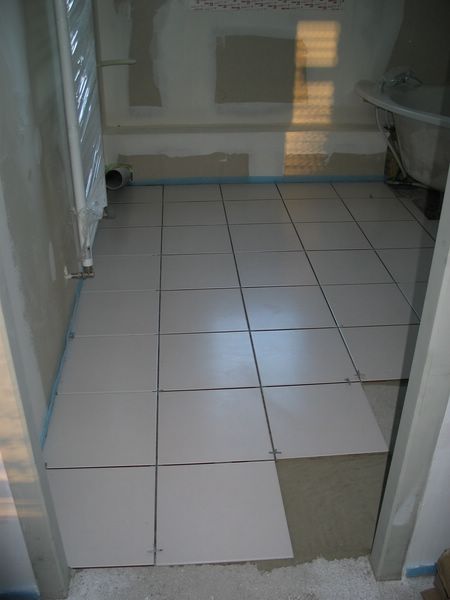 Carrelage salle de bain 30 x 30