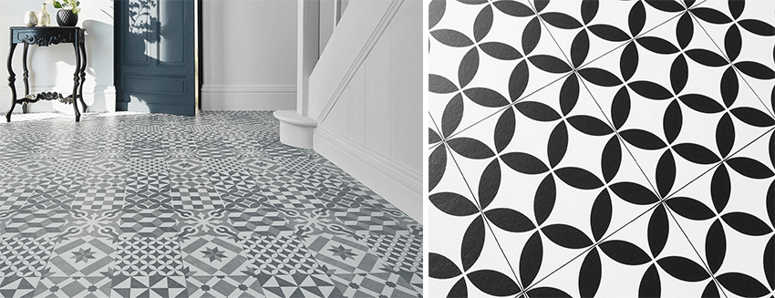 Carrelage imitation carreaux de ciment st maclou