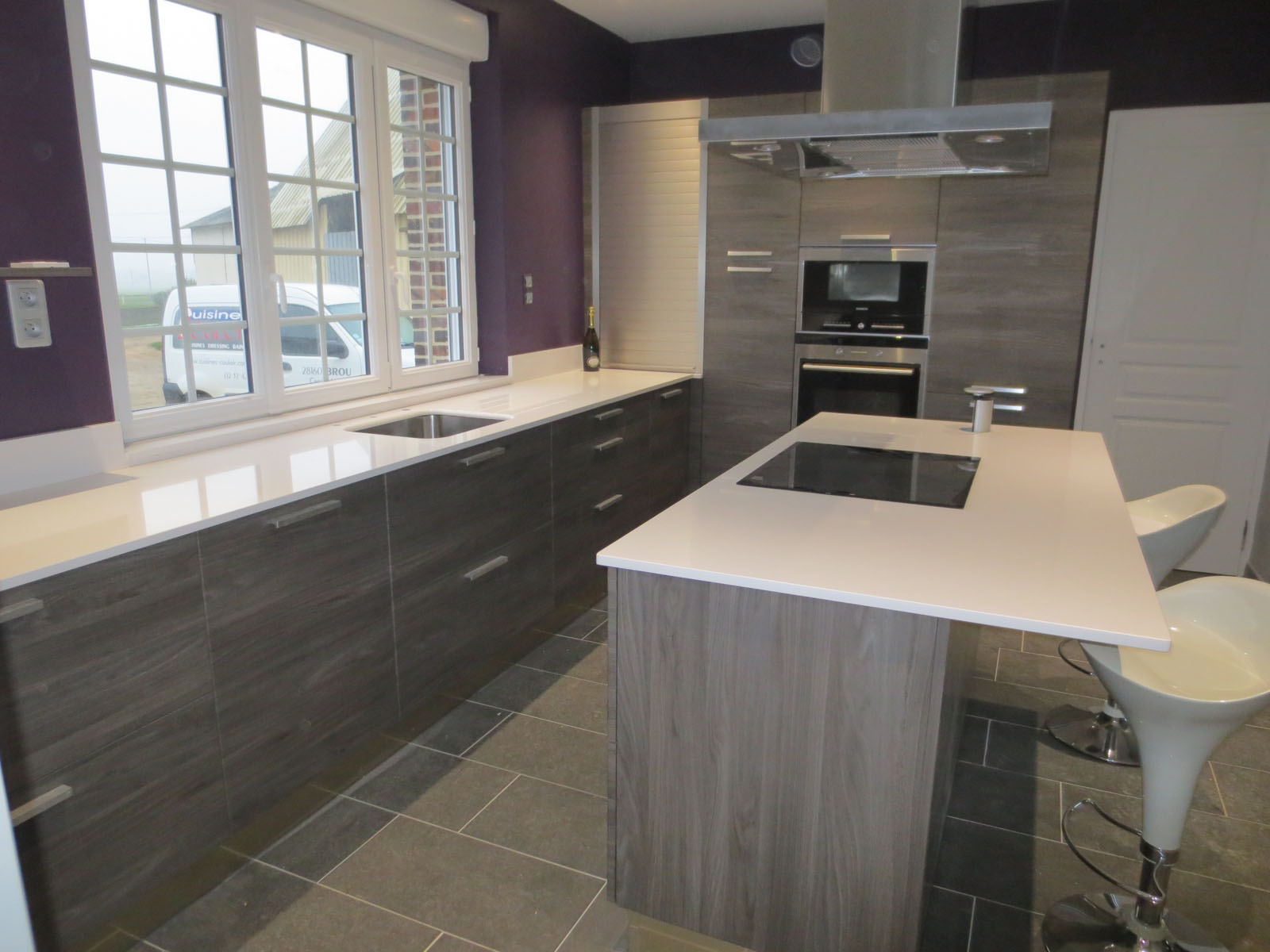 Modele cuisine en ceruse