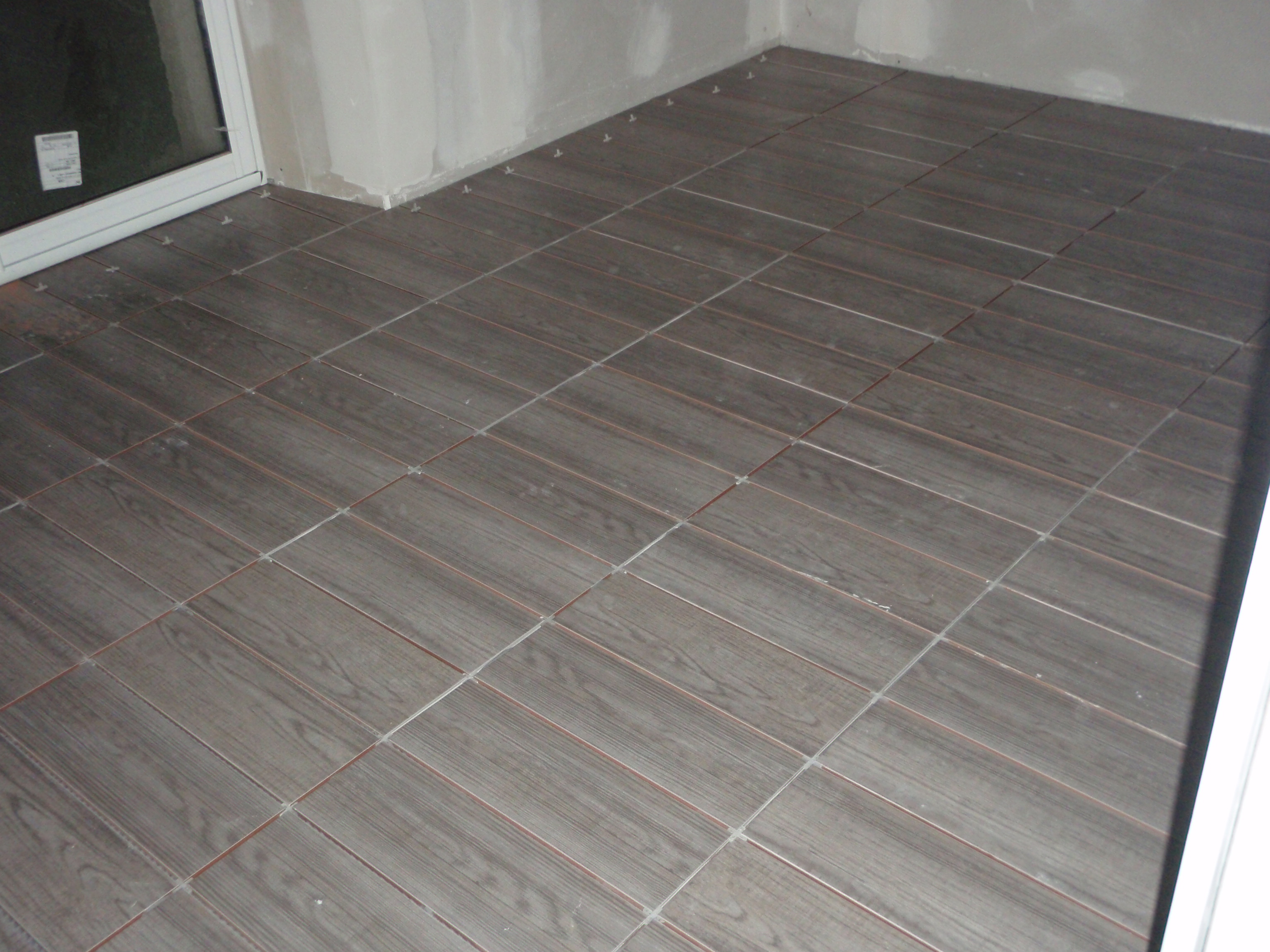Carrelage parquet miel