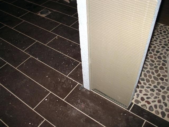 Carrelage blanc couleur joint