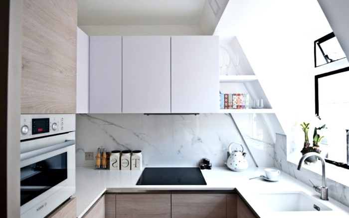 Carrelage cuisine marbre