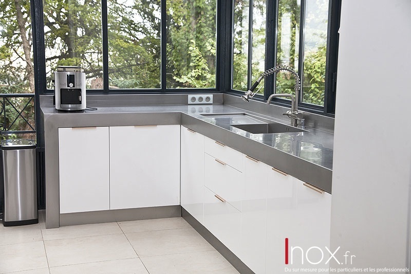 Plan travail cuisine inox ikea