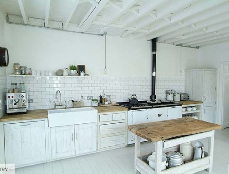 Cuisine ikea faktum blanche