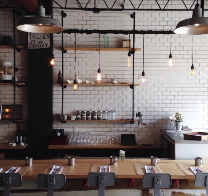 Carrelage cuisine industrielle