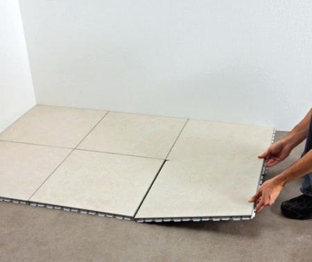 Carrelage a clipser chez castorama