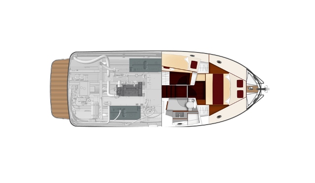 Plan cuisine bateau