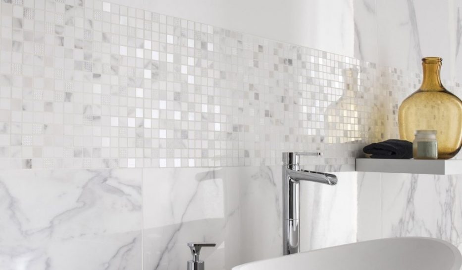 Carrelage blanc leroy