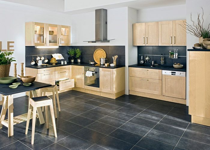 Idee deco cuisine bois