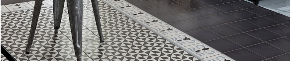 Carrelage imitation carreaux de ciment cube