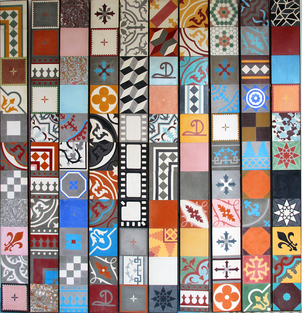 Carrelage ancien reproduction