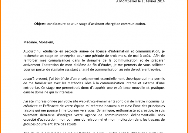 Modele lettre de motivation cuisinier en collectivité - Atwebster.fr