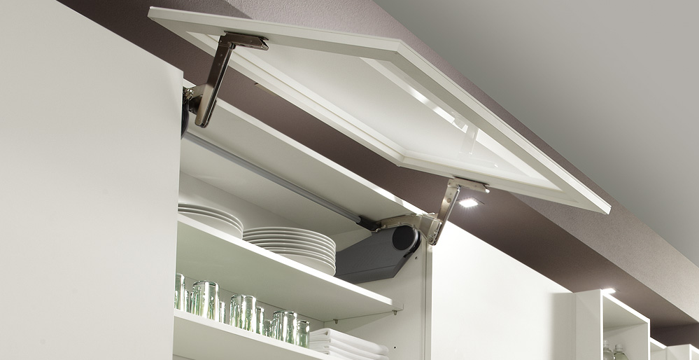 Meuble haut cuisine porte lift