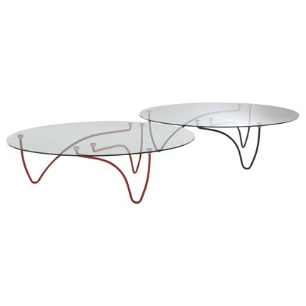 Table basse en verre cinna