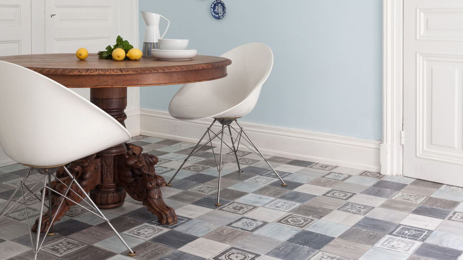 Carrelage style ancien pierre