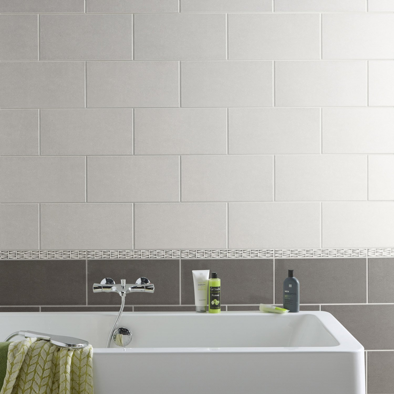 Carrelage blanc ou noir