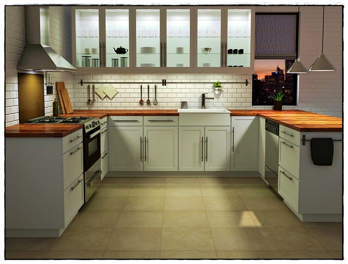 Plan cuisine 3d gratuit conforama