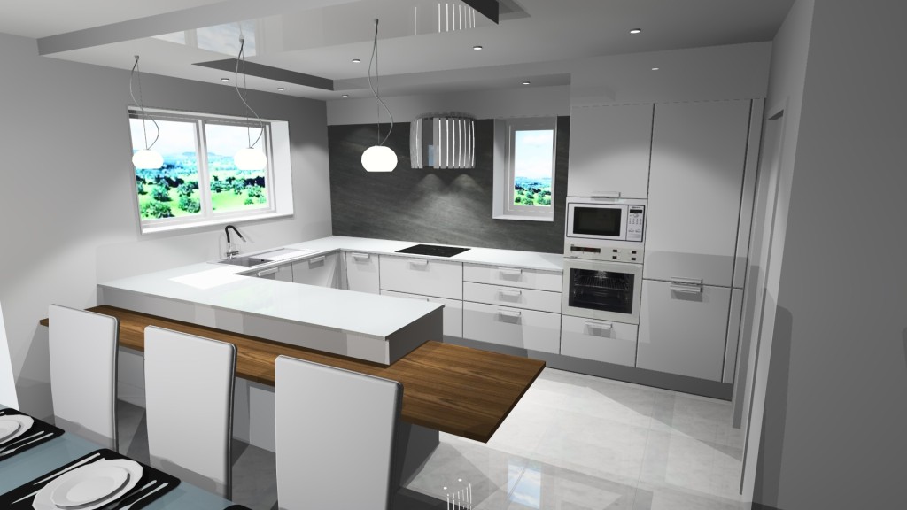 Decoration de cuisine contemporaine