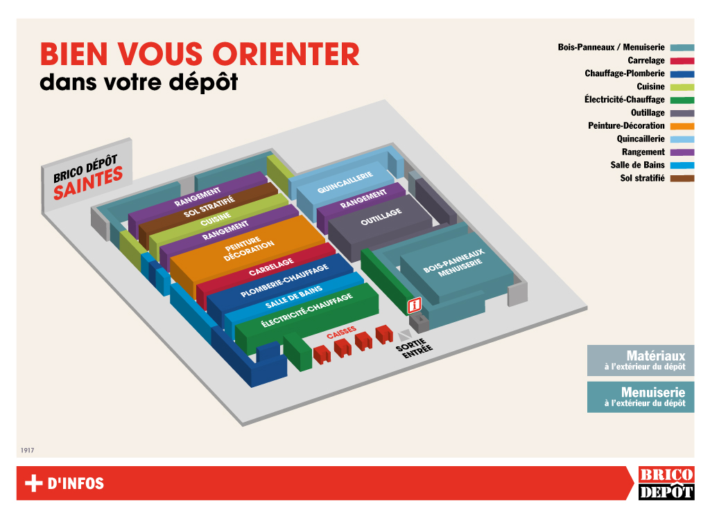 Carrelage brico depot saintes