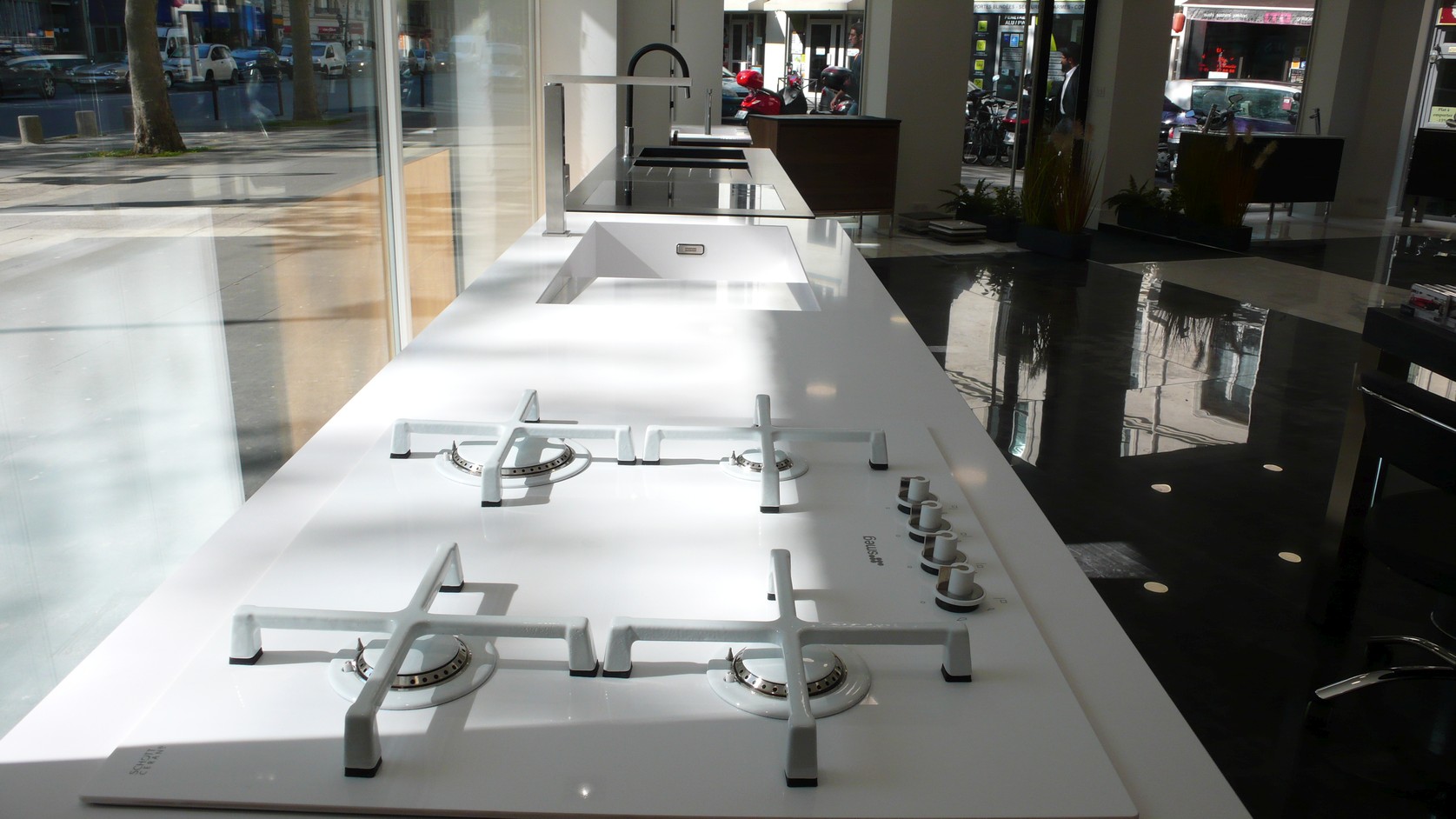 Plan de travail cuisine rue lecourbe
