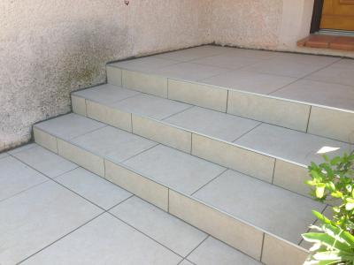 Carrelage exterieur finition