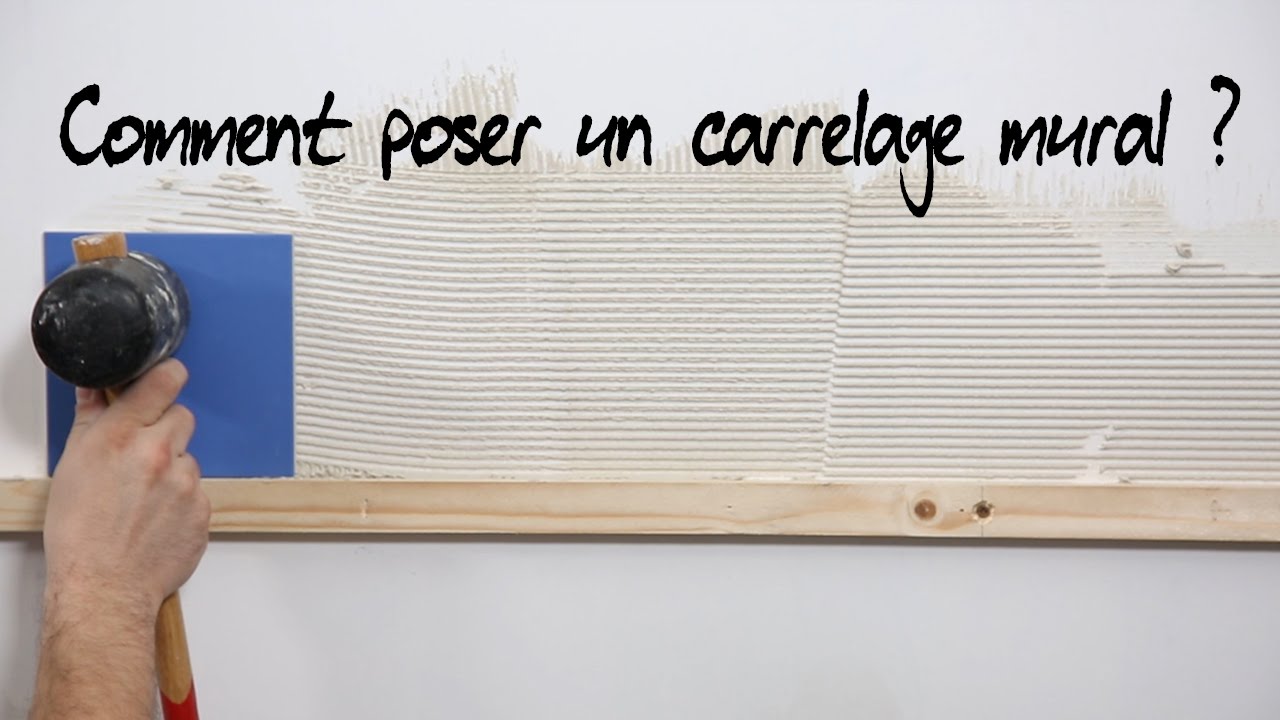 Poser un carrelage mural cuisine