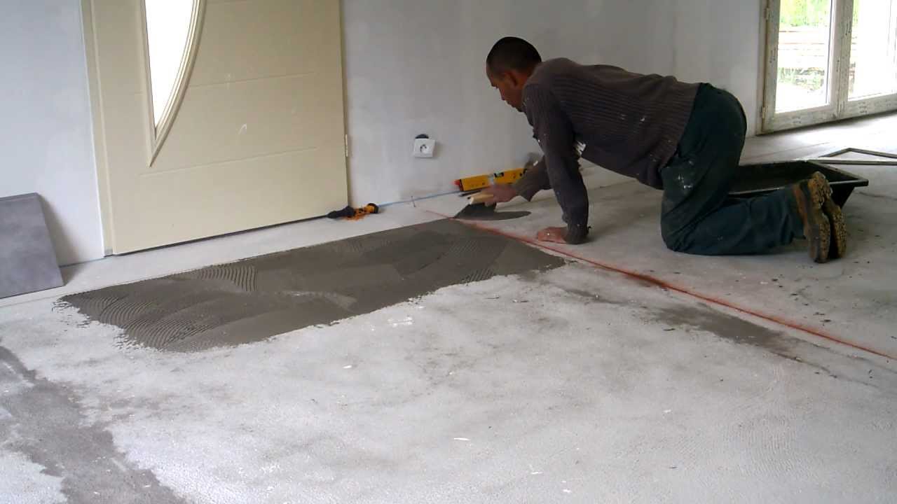 Comment poser un carrelage imitation bois