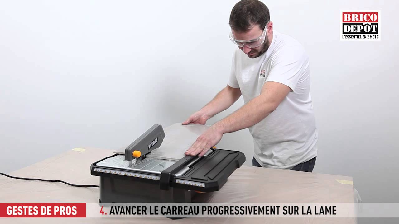 Decoupe carrelage brico depot