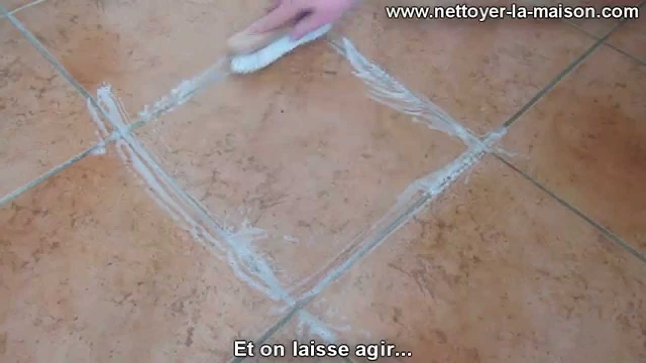 Carrelage blanc apres joint