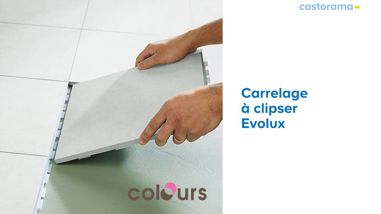 Carrelage a clipser prix