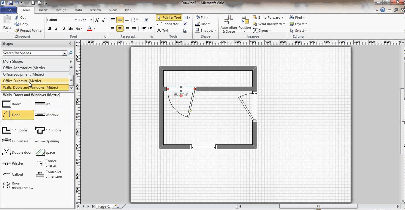 Plan cuisine visio