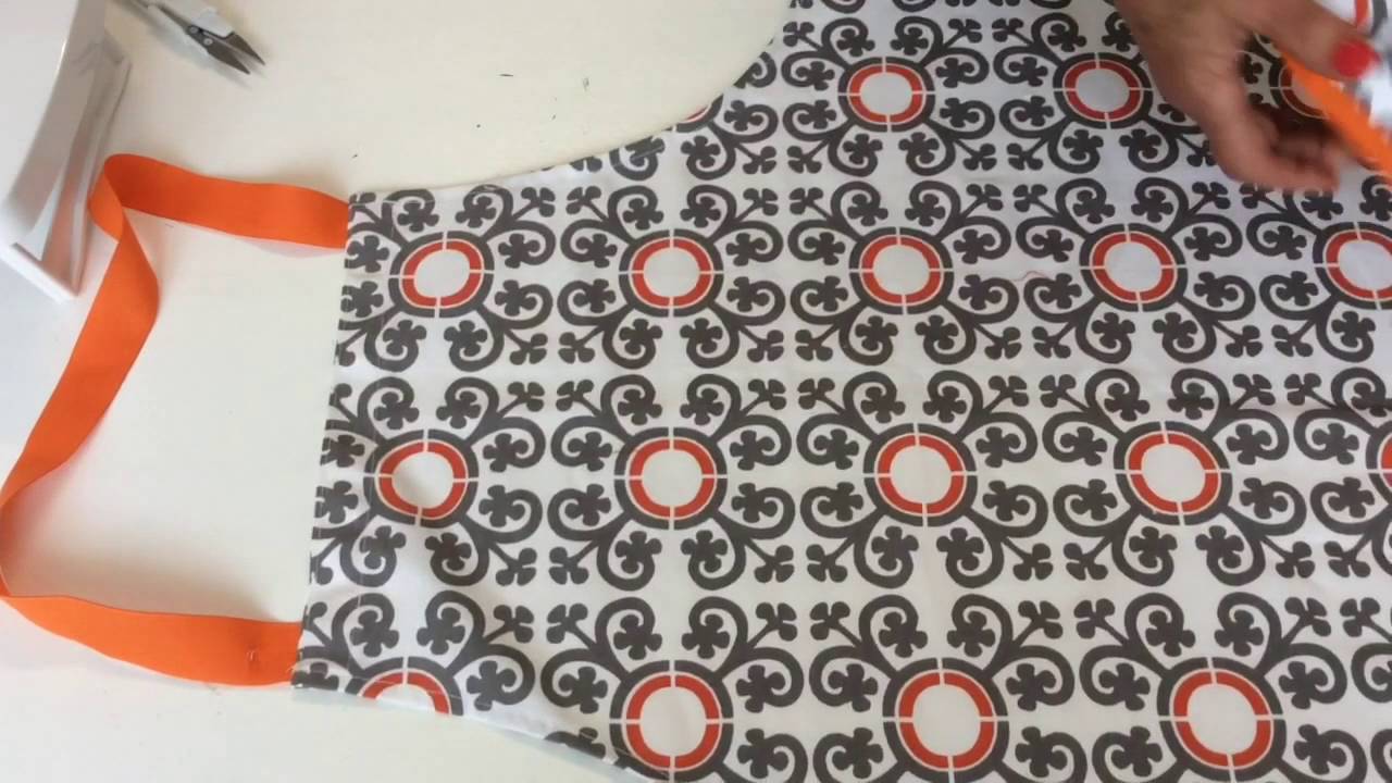 Tutoriel de tablier de cuisine