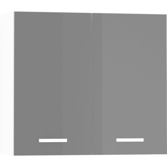 Meuble haut cuisine gris mat