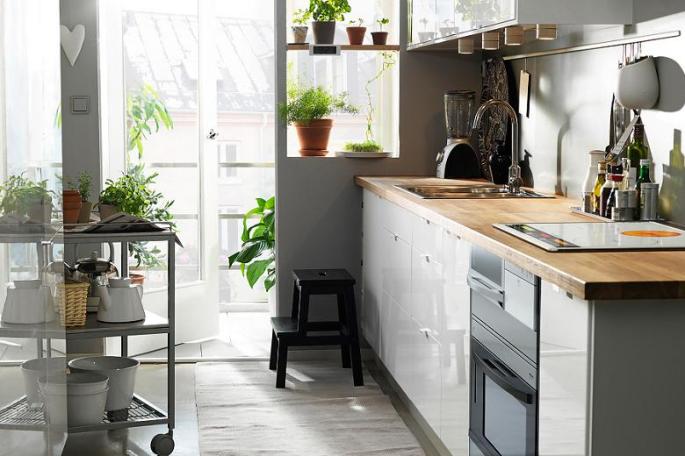 Cuisine ikea faktum porte