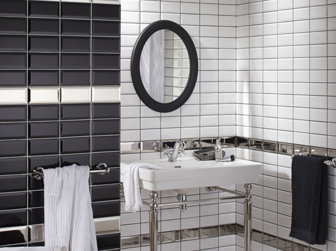 Carrelage blanc haut de gamme