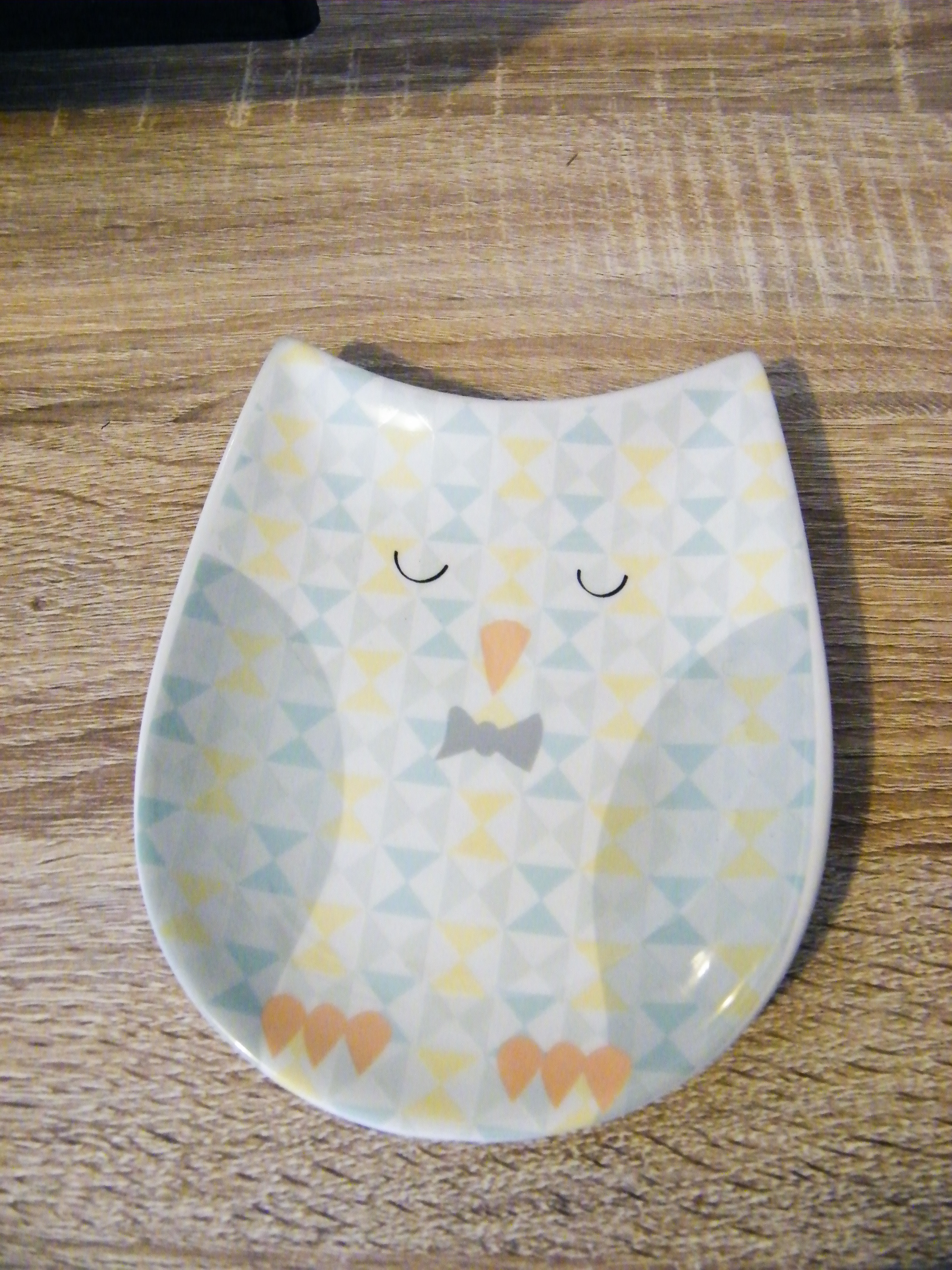 Maison du monde assiette hibou